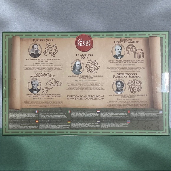 Great Minds Set of 5 Puzzles Compendium - Picture 4 of 5